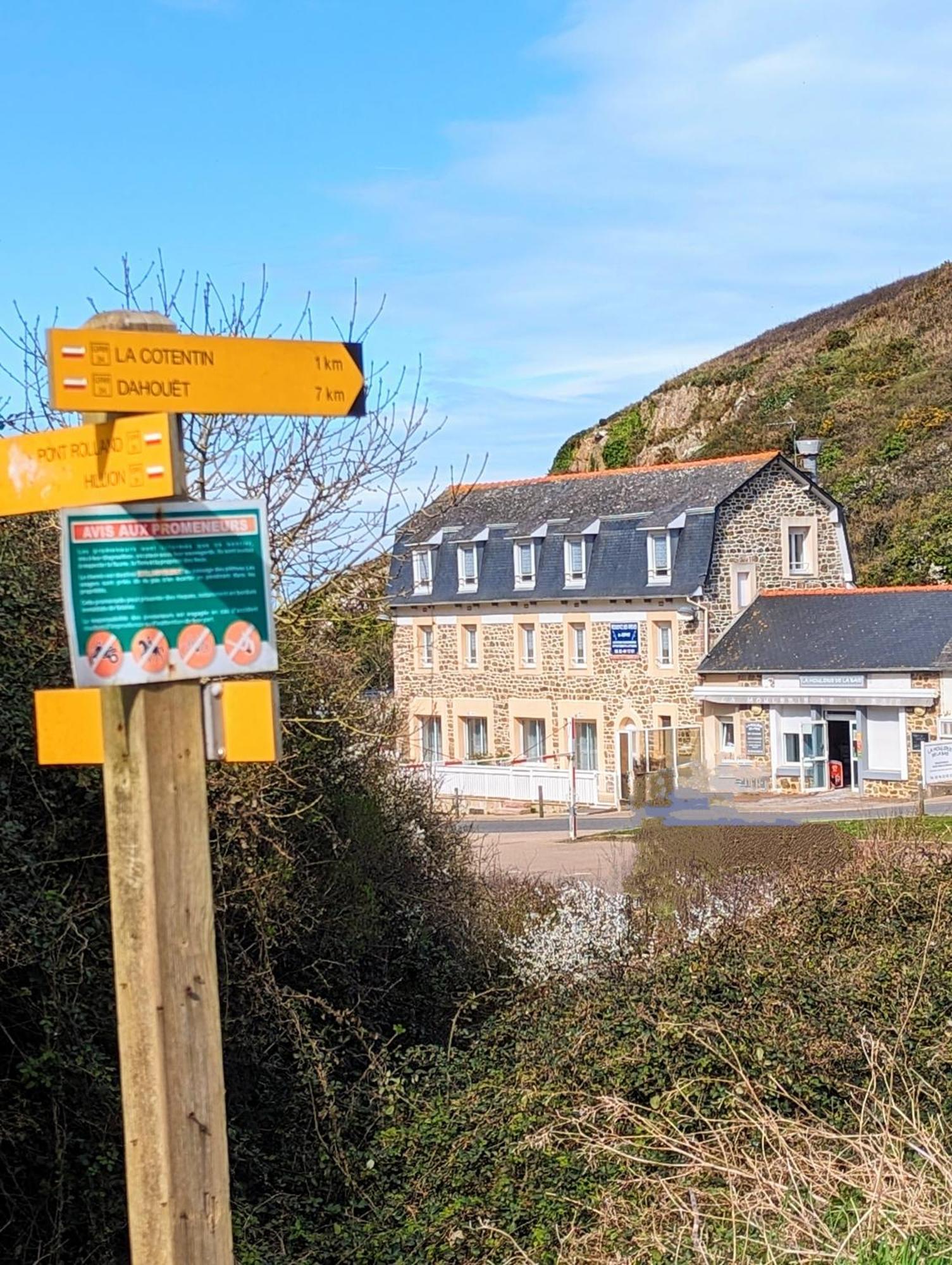Appart Vue Mer-Au Pied Du Chemin De Randonnee " Bassan" Planguenoual Exterior photo